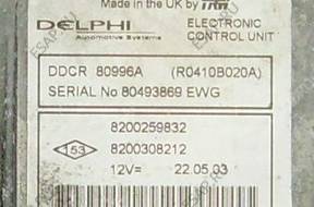 БЛОК УПРАВЛЕНИЯ КЛЮЧ renault scenic II 2004 год 1,5 DCI