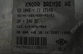 БЛОК УПРАВЛЕНИЯ KNORR BREMSE AG ES 1046-II/17143 4461814