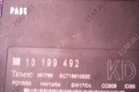 БЛОК УПРАВЛЕНИЯ КОМФОРТОМ BCM VECTRA, SIGNUM C KOD / PIN