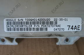 БЛОК УПРАВЛЕНИЯ KOMFORTU BSI CHRYSLER VOYAGER P04727074AE