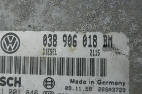 БЛОК УПРАВЛЕНИЯ КОМПЛЕКТ 038906018BM VW GOLF IV 1.9 TDI