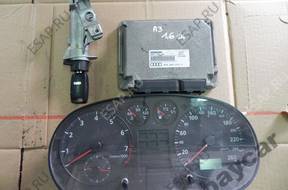 БЛОК УПРАВЛЕНИЯ КОМПЛЕКТ 06A906019D  AUDI A3 1.6 SR 8 V