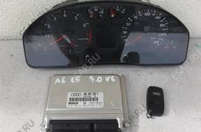 БЛОК УПРАВЛЕНИЯ КОМПЛЕКТ AUDI A6 C5 3.0 V6 4B0907552F