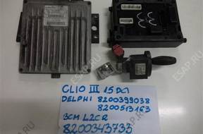 БЛОК УПРАВЛЕНИЯ КОМПЛЕКТ BCM CLIO III 1.5 DCI 8200399038