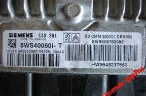 БЛОК УПРАВЛЕНИЯ КОМПЛЕКТ BSI 607 2.7 HDI 5WS40060L-T