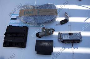 БЛОК УПРАВЛЕНИЯ КОМПЛЕКТ BSI FABIA II 1.4 16V 03c906024b