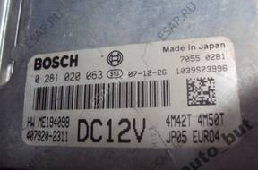 БЛОК УПРАВЛЕНИЯ   КОМПЛЕКТ CANTER FUSO 3.0 3C15 2008 год