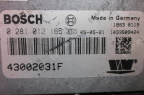 БЛОК УПРАВЛЕНИЯ КОМПЛЕКТ DO ODPAKI LDV 2.5 CRD 0281012165
