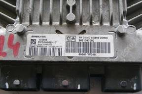 БЛОК УПРАВЛЕНИЯ КОМПЛЕКТ DO ODPALANIA PEUGEOT 107 1.4 HDI
