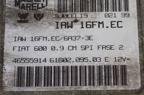 БЛОК УПРАВЛЕНИЯ КОМПЛЕКТ FIAT SEICENTO 900 IAW16FM.EC SPRA