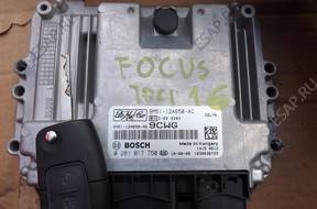 БЛОК УПРАВЛЕНИЯ - КОМПЛЕКТ FORD FOCUS 1.6 TDCI 2010 ГОД