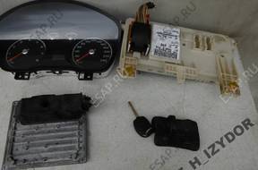 БЛОК УПРАВЛЕНИЯ КОМПЛЕКТ FORD FOCUS MK2 1.6 5M51-12A650-ZB