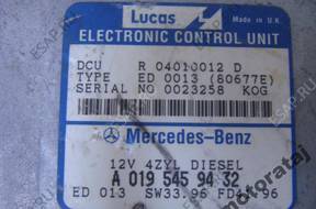 БЛОК УПРАВЛЕНИЯ КОМПЛЕКТ  MERCEDES 0265109053 A0195459432