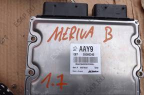 БЛОК УПРАВЛЕНИЯ КОМПЛЕКТ OPEL MERIVA B 1.7 CDTI