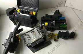 БЛОК УПРАВЛЕНИЯ КОМПЛЕКТ OPELA ASTRA III 1.7 CDTI