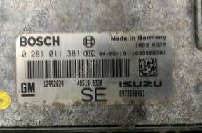 БЛОК УПРАВЛЕНИЯ КОМПЛЕКТ OPELA ASTRA III 1.7 CDTI