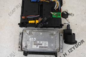 БЛОК УПРАВЛЕНИЯ КОМПЛЕКТ PEUGEOT 206 1.4 0261204712 [359]