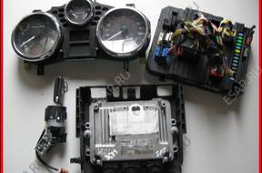 БЛОК УПРАВЛЕНИЯ КОМПЛЕКТ PEUGEOT 207 0281012465 9659285480