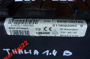 БЛОК УПРАВЛЕНИЯ КОМПЛЕКТ RENAULT THALIA 1.4 8V 8200059086