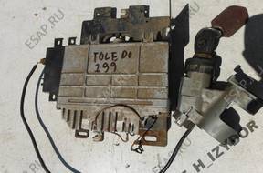 БЛОК УПРАВЛЕНИЯ КОМПЛЕКТ SEAT TOLEDO I 1.8 1H0907311P [299]