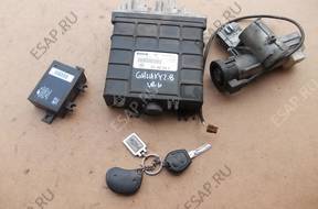 БЛОК УПРАВЛЕНИЯ КОМПЛЕКТ  SHARAN GALAXY 1995-2000 VR6