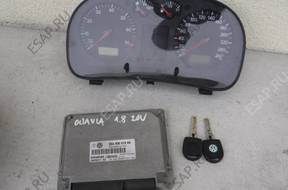 БЛОК УПРАВЛЕНИЯ КОМПЛЕКТ SKODA OCTAVIA 1.8 20V 06A906019AK