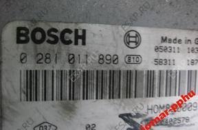 БЛОК УПРАВЛЕНИЯ КОМПЛЕКТ TRAFIC VIVARO 2.5 DCI 0281011890