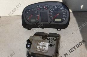 БЛОК УПРАВЛЕНИЯ КОМПЛЕКТ VW GOLF IV 1.4 16V 036906014P