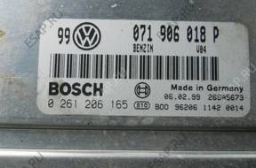 БЛОК УПРАВЛЕНИЯ КОМПЛЕКТ  VW PASSAT B5 99 2.3 071906018P