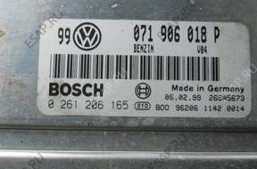 БЛОК УПРАВЛЕНИЯ КОМПЛЕКТ  VW PASSAT B5 99 2.3 071906018P