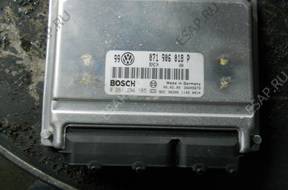 БЛОК УПРАВЛЕНИЯ КОМПЛЕКТ  VW PASSAT B5 99 2.3 071906018P