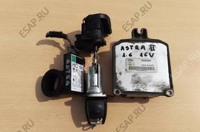 БЛОК УПРАВЛЕНИЯ КОМПЛЕКТ ЗАЖИГАНИЯ Astra II 1.6 16V 1998
