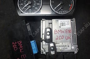БЛОК УПРАВЛЕНИЯ КОМПЛЕКТ ЗАЖИГАНИЯ BMW E90 2.0D 2005 год