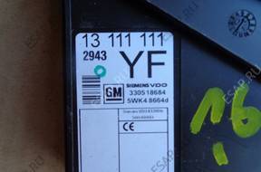 БЛОК УПРАВЛЕНИЯ КОМПЛЕКТ ЗАЖИГАНИЯ MERIVA A 12214810 1,6 AU