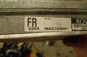 БЛОК УПРАВЛЕНИЯ КОМПЛЕКТ ЗАЖИГАНИЯ MGF MG F 1.8 MKC104001