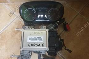 БЛОК УПРАВЛЕНИЯ КОМПЛЕКТ ЗАЖИГАНИЯ OPEL CORSA E БЕНЗИН