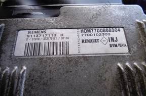 БЛОК УПРАВЛЕНИЯ КОМПЛЕКТ ЗАЖИГАНИЯ  RENAULT SCENIC I 2.0 1997 год