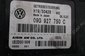 БЛОК УПРАВЛЕНИЯ КПП 09G927750C AUDI A3 8P 2.0 FSI