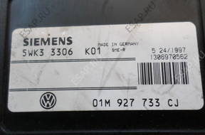 БЛОК УПРАВЛЕНИЯ   КПП 5WK33306 AUDI A3