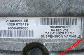 БЛОК УПРАВЛЕНИЯ КПП 9650920480 PEUGEOT 607 2.7 HDI BI