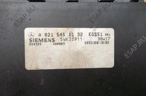 БЛОК УПРАВЛЕНИЯ КПП A0215451132 MERCEDES W210