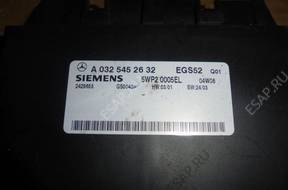 БЛОК УПРАВЛЕНИЯ КПП A0325452632 MERCEDES W211