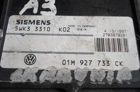 БЛОК УПРАВЛЕНИЯ КПП AUDI A3 01M927733CK