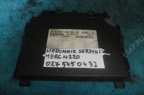 БЛОК УПРАВЛЕНИЯ КПП biegow MB A0275450432 W220 S