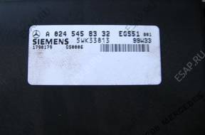 БЛОК УПРАВЛЕНИЯ КПП biegw Mercedes A0245458332