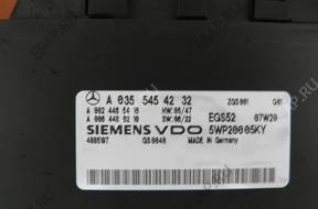БЛОК УПРАВЛЕНИЯ КПП BIEGW MERCEDES W211 A0355454232