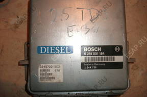 БЛОК УПРАВЛЕНИЯ КПП BMW E34 2.5tds 2245722 0281001184