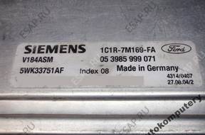 БЛОК УПРАВЛЕНИЯ КПП FORD 1c1r7m169fa 5wk33751af