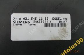 БЛОК УПРАВЛЕНИЯ   КПП MERCEDES 0215451132