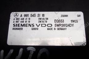 БЛОК УПРАВЛЕНИЯ КПП MERCEDES a0015455116 5wp20124dy